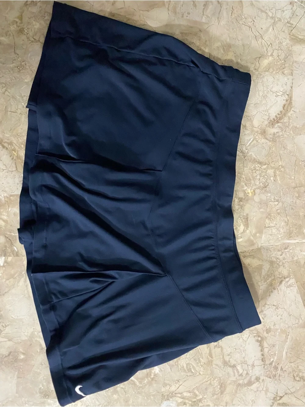 Nike Navy Blue Athletic Skort with Inner Shorts